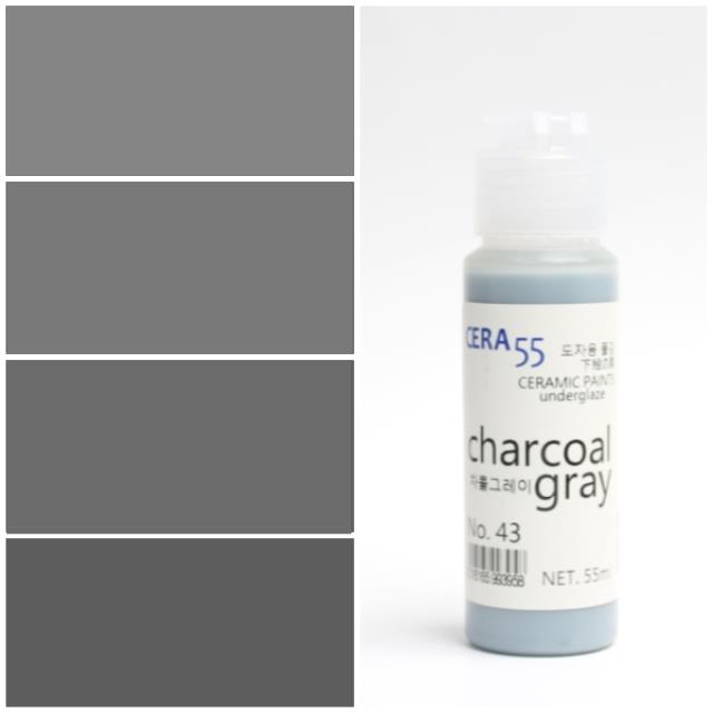 Charcoal gray