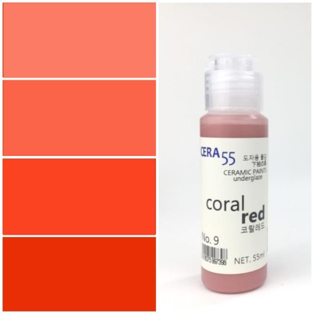 Coral red