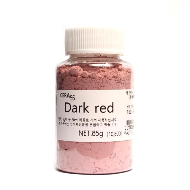 Dark red (for rakuyaki)